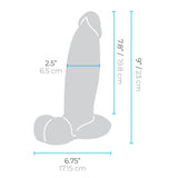 Realistic Dildo B-Vibe Silicone Ø 6,3 cm (19,5 cm)-3