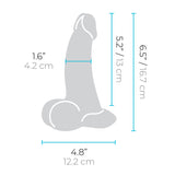 Realistic Dildo B-Vibe Silicone Ø 4,2 cm (13,2 cm)-10