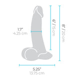 Realistic Dildo B-Vibe Silicone Ø 4,3 cm (15,2 cm)-3