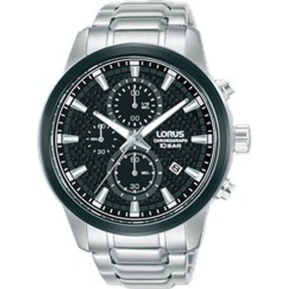 Men's Watch Lorus RM325HX9 Black Silver-0