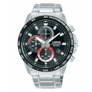 Men's Watch Lorus RM357JX9 Black Silver-0