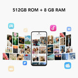 Smartphone TCL 60 SE Octa Core 8 GB RAM 512 GB White 6,7" 6,67"-10