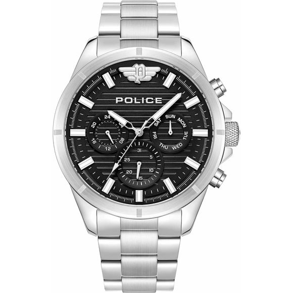 Men's Watch Police PEWJK2227806 Black Silver-0