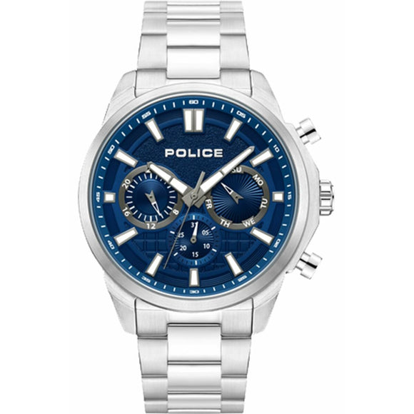Men's Watch Police PEWJK0021004 Silver-0