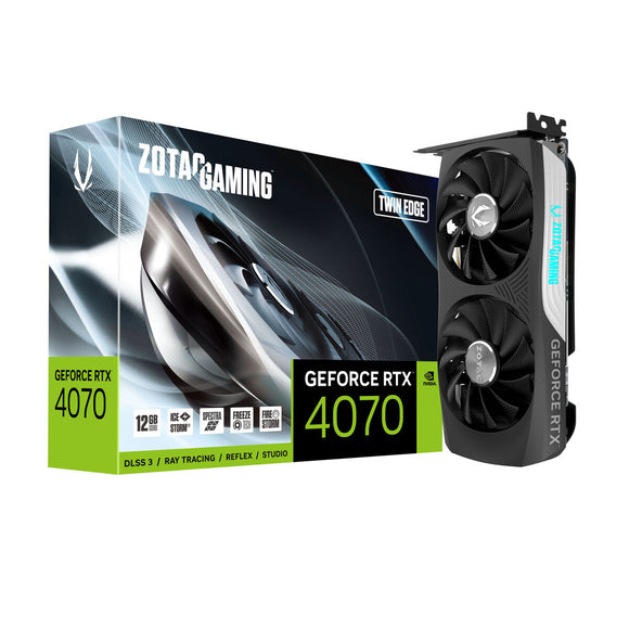 Graphics card Zotac GeForce RTX 4070 Twin Edge GEFORCE RTX 4070 GDDR6X 12 GB-0