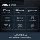 Desktop PC Arctic ACPCC00002A 32 GB RAM 1 TB SSD AMD Ryzen 7 5700G-12