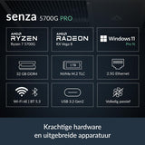 Desktop PC Arctic ACPCC00006A 32 GB RAM 1 TB SSD AMD Ryzen 7 5700G-11