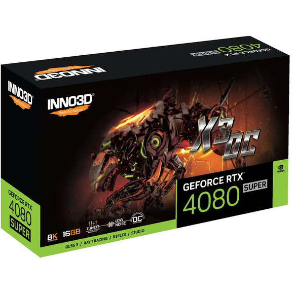 Graphics card INNO3D N408S3-166XX-187049N NVIDIA GeForce RTX 4080 16 GB GDDR6X-0