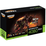 Graphics card INNO3D N408S3-166X-18703552 NVIDIA GeForce RTX 4080-0