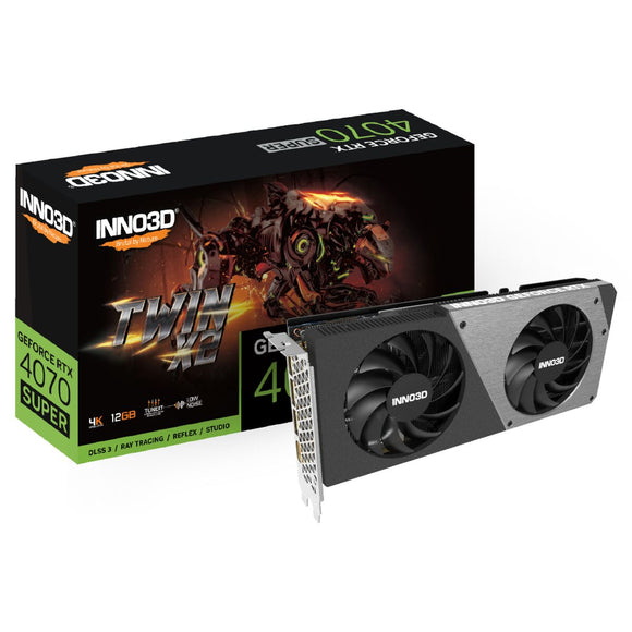 Graphics card INNO3D N407S2-126X-186162N GEFORCE RTX 4070 12 GB GDDR6-0