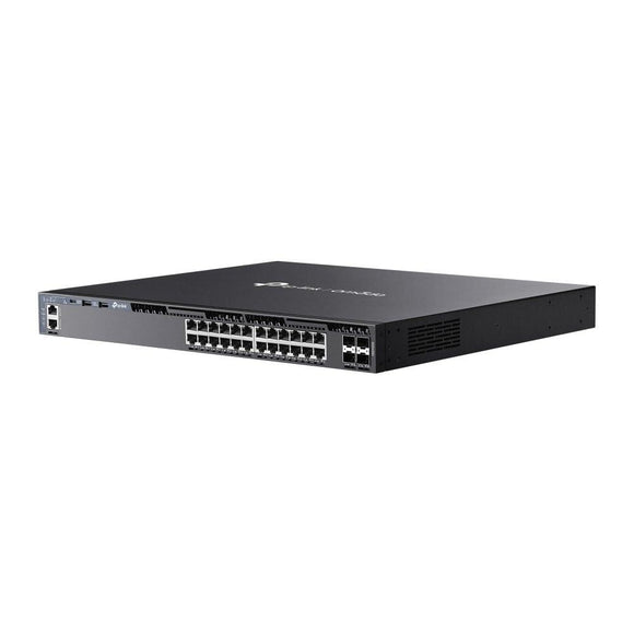 TP-LINK SG6428X Omada 24-Port Gigabit Stackable L3 Managed Switch with 4 10G Slots | TP-LINK-0