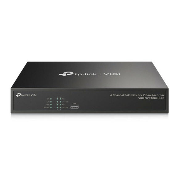 TP-LINK VIGI NVR1004H-4P-2TB Z'aznamov'e zar'izen'i, 4 kan'aly, 4x Lan s PoE, 2x USB, 1x 2TB HDD-0