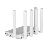 Router Keenetic KN-4110-01-EU White Grey USB 2.0 Ethernet LAN Wi-Fi 6 GHz-6