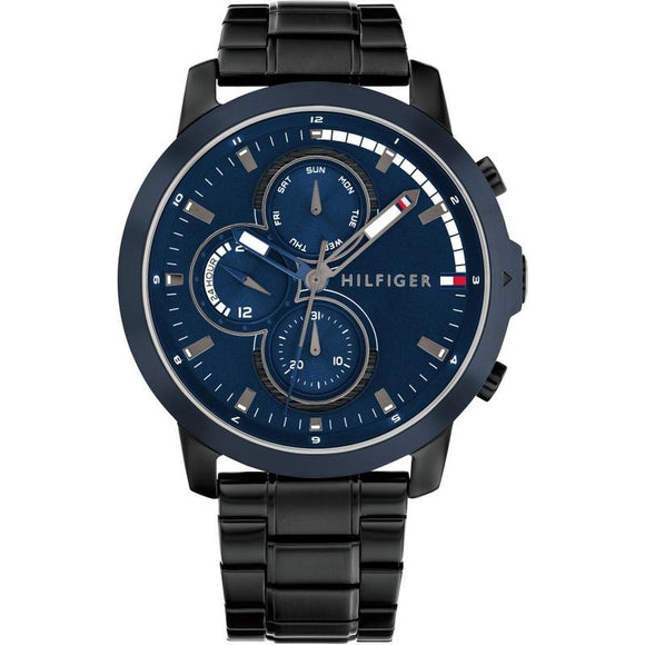 Men's Watch Tommy Hilfiger 1792049 Black (Ø 46 mm)-0