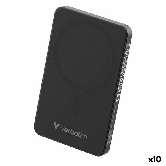 Power Bank Verbatim Black 5000 mAh (10 Units)-0