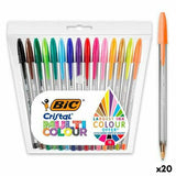 Set of Biros Bic Multicolour 15 Pieces (20 Units)-0