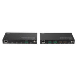 Lindy 39365 Network Extender Transmitter and Receiver Black