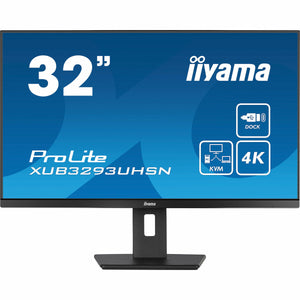 Monitor Iiyama ProLite XUB3293UHSN-B5 32" 31,5" IPS LCD Flicker free 60 Hz-0