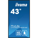 Monitor Videowall Iiyama LH4360UHS-B1AG 43" 4K Ultra HD 60 Hz-6