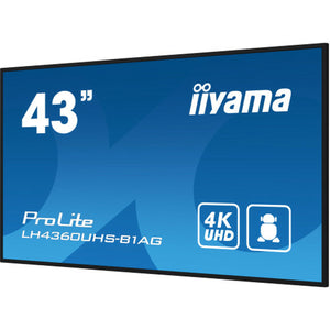 Monitor Videowall Iiyama LH4360UHS-B1AG 43" 4K Ultra HD 60 Hz-0