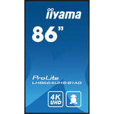 Monitor Videowall Iiyama ProLite LH8664UHS-B1AG 4K Ultra HD 86" 50 Hz 60 Hz-5