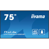 Monitor Videowall Iiyama ProLite LH7565UHSB-B1 75" 4K Ultra HD LCD 50 - 60 Hz 60 Hz-0