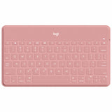 Keyboard Logitech Keys-To-Go Pink Spanish Qwerty-0