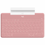 Keyboard Logitech Keys-To-Go Pink Spanish Qwerty-1