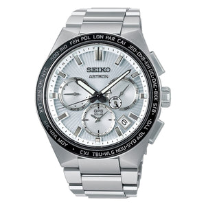 Men's Watch Seiko SOLAR GPS (Ø 43 mm)-0