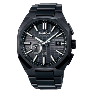 Men's Watch Seiko SOLAR GPS Black (Ø 41 mm)-0