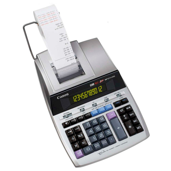 Printer calculator Canon MP1211-LTSC Silver White-0