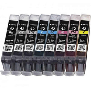 Original Ink Cartridge Canon CLI-42 BK/C/M/Y/PM/PC/GY/LGY Multicolour-0