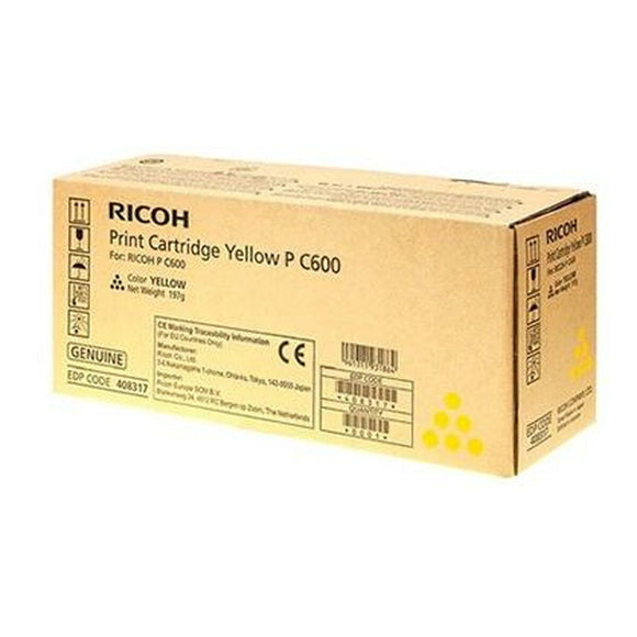 Original Toner Ricoh P C600 Yellow (1 Unit)-0