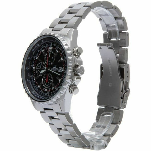 Men's Watch Casio EF-527D-1AVEF Black Grey Silver-0