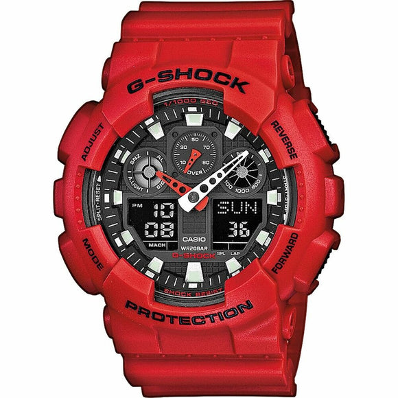 Men's Watch Casio G-Shock GA-100B-4AER Black (Ø 55 mm)-0