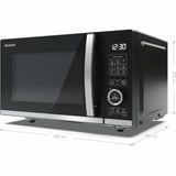 Microwave with Grill Sharp Black 20 L 800 W 1200 W-2