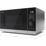 Microwave with Grill Sharp YCPG234AES Black 23 L 1400 W 900 W-2