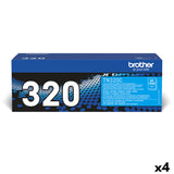 Toner Brother TN320C Cyan (4 Units)-0