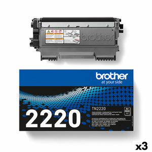 Original Toner Brother HL2240D/2250DN/2270DW Black (3 Units)-0