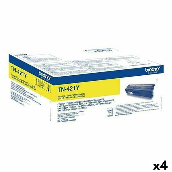 Toner Brother DCP Yellow (4 Units)-0