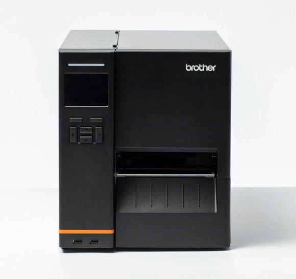 BROTHER TJ-4420TN 4-INCH INDUSTRIAL HIGH VOLUME LABEL PRINTER, 203 DPI, 14 IPS, USB, SERIAL, LAN + USB-HOST, LCD-DISPLAY-0