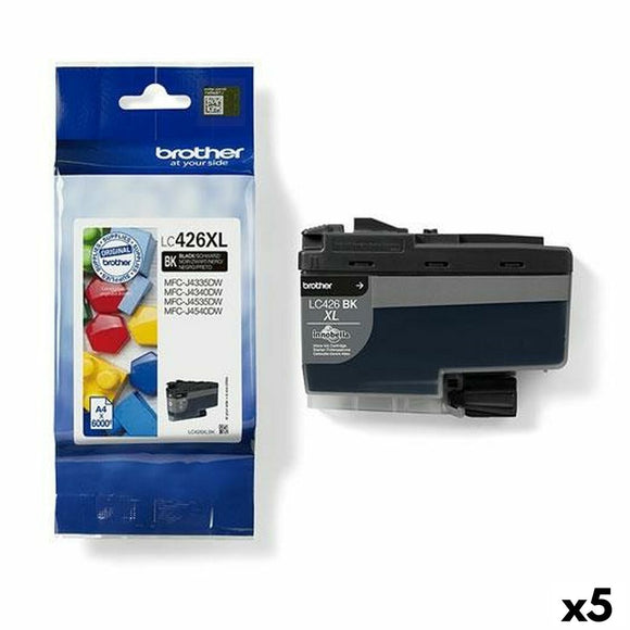 Original Ink Cartridge Brother MFC-J4340DW J4540DWXL J4540DW Black (5 Units)-0