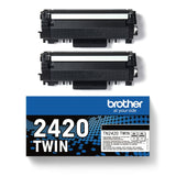 Original Ink Cartridge Brother TN2420TWIN Black-2
