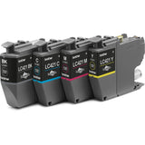 Original Ink Cartridge Brother MFC-J1010DW / DCP-J1050DW Yellow (4 Units)-1