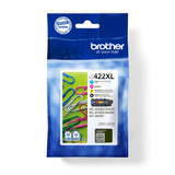Original Ink Cartridge Brother LC-422XLVAL Multicolour-2