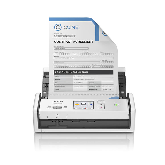Duplex Colour Portable Scanner Brother ADS1800W 6-20 ppm-0