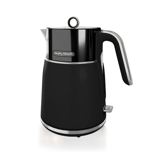 Kettle Morphy Richards Signature Black Silver 2200 W 1,5 L-0