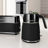 Kettle Morphy Richards Signature Black Silver 2200 W 1,5 L-5