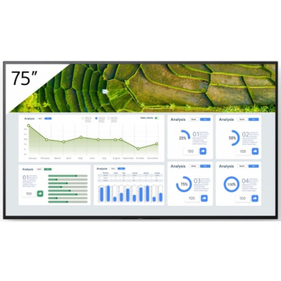 Monitor Videowall Sony FW-75BZ30L/TM 4K Ultra HD 75