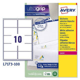 Printer Labels Avery L7173 White 100 Sheets 99,1 x 57 mm (5 Units)-1